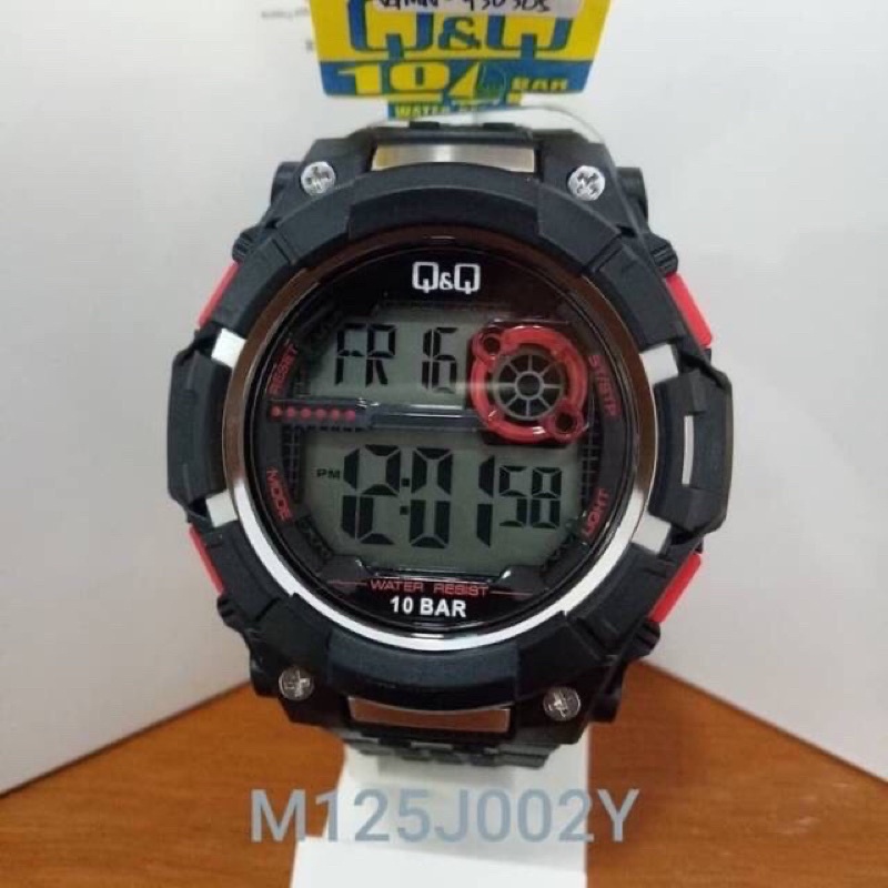 JAM TANGAN PRIA QQ M125 JAM QNQ M 125 JAM TANGAN MURAH Q&amp;Q M-125 ORI