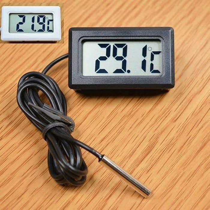 Termometer suhu ruangan digital termometer mesin tetas telur / Thermometer aquarium digital