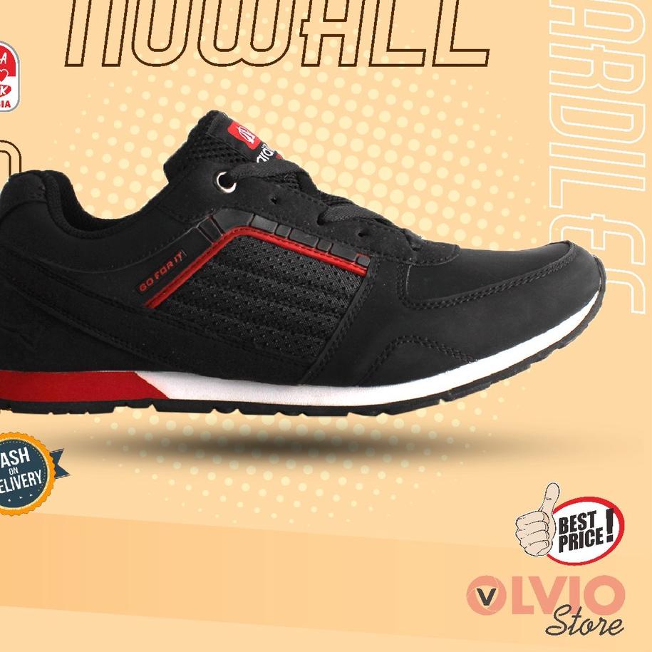 Ardiles NOWALL - Sepatu Sneakers/Sekolah/Gaul Casual Pria/Wanita Dewasa Ardiles Original
