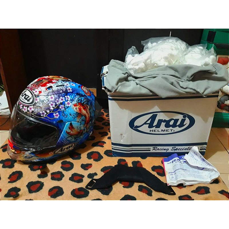 HELM ARAI RX7X REPAINT ORIENTAL NOT AGV / SHOEI / SENA / NOLAN / HJC