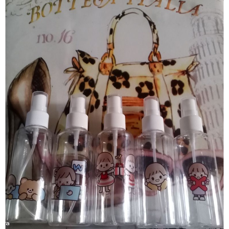 Botol Spray Karakter Lucu 100 ml