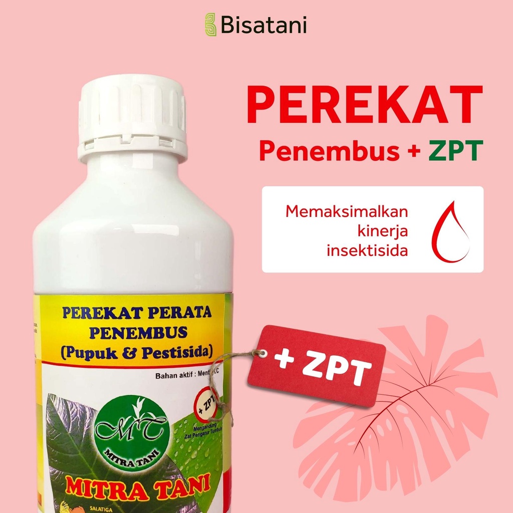 Perekat Tanaman Plus Zpt 1 Liter - Perata Penembus Pestisida Fungisida