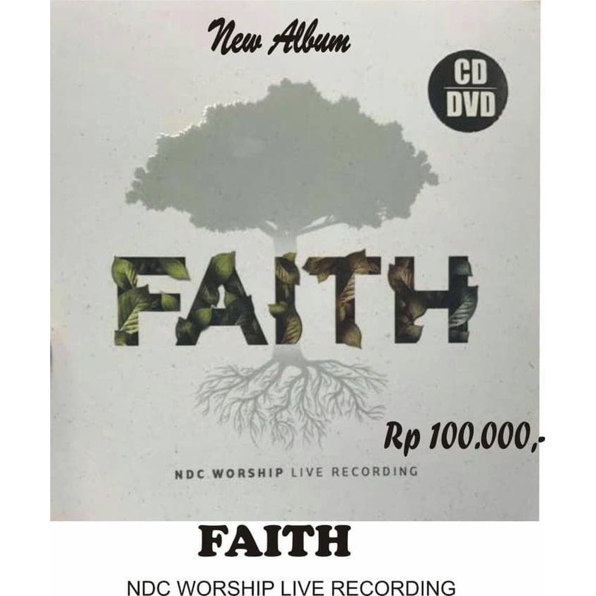 Good Quality  CD + DVD ORIGINAL FAITH - NDC Worship AK18