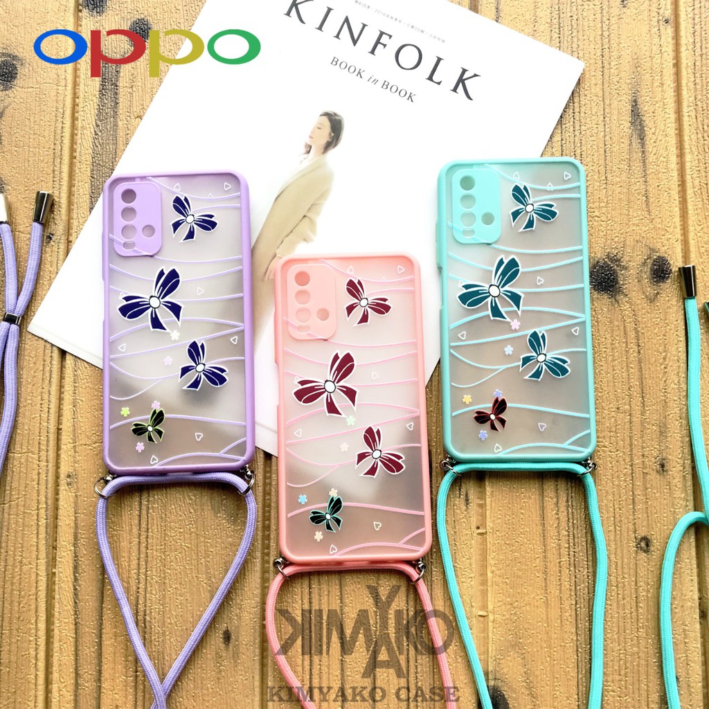 Softcase Tali Nagita Motif Pita Oppo A3S A5 A9 2020 A53 A33 A54 A57