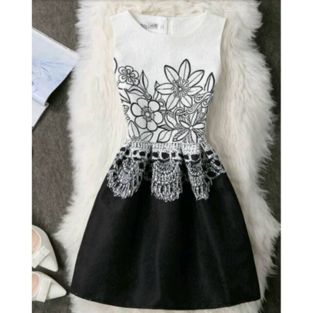 Dress Ball Gown Jacquard