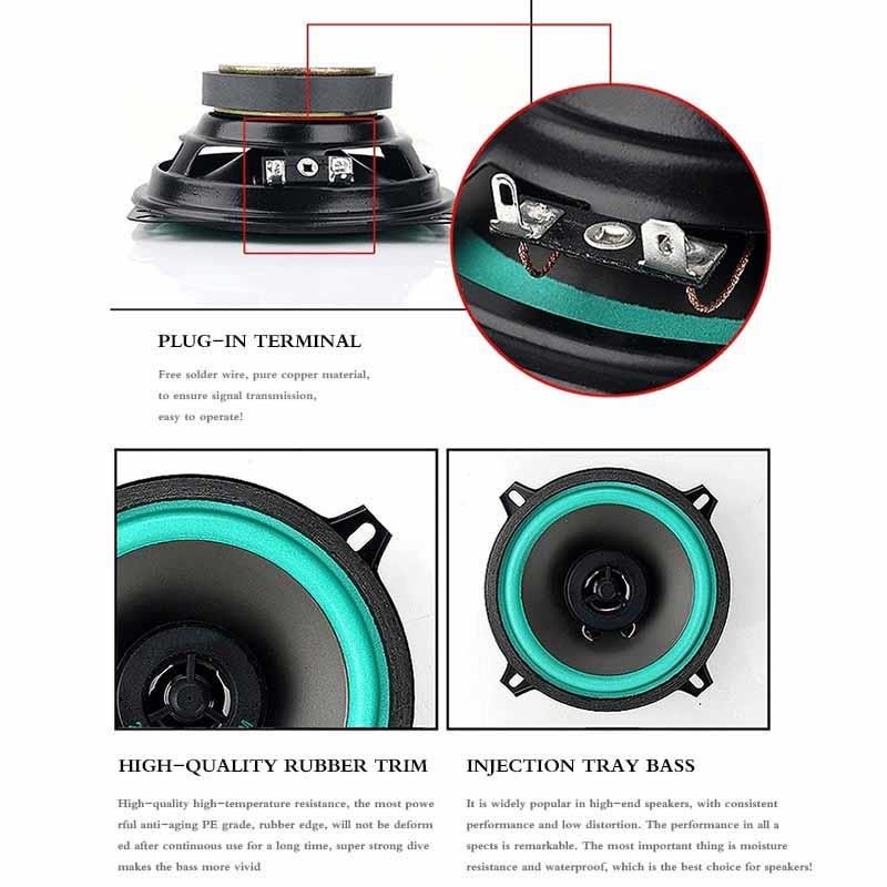 MA4 Speaker Subwoofer Mobil HiFi 4 Inch - 6,5 Inch 100W - 500W 1Pcs Spiker Car Woofer Bass ORI