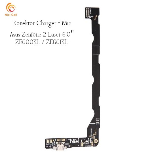 Konektor Charger Mic Asus Zenfone 2 Laser ZE600KL ZE601KL