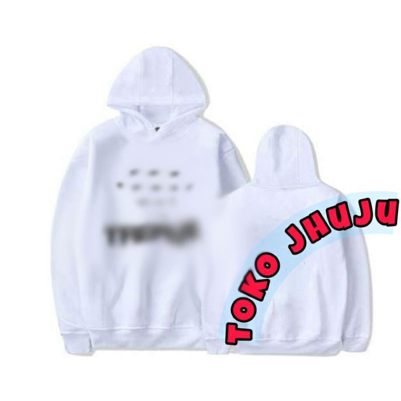 Jaket Hoodie Jumper Kpop asahi  Tressur Logo bintang Besar