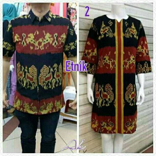 Dress tenun Ntt etnik