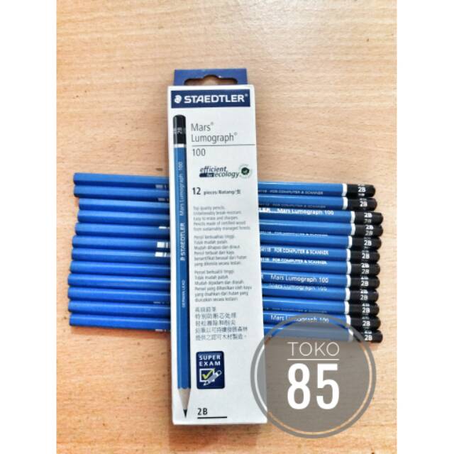 

Pensi 2B Staedtler | Pensil Tulis | Alat Tulis Kantor & Sekolah | ATK ( 12 pcs / box )