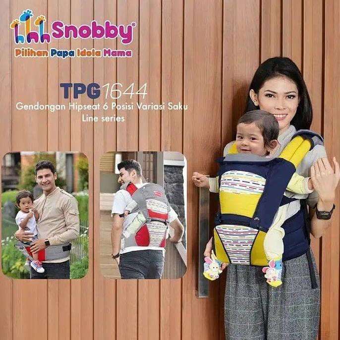 Snobby Baby Gendongan Bayi Hipseat Line Series TPG-1644 - Kuning