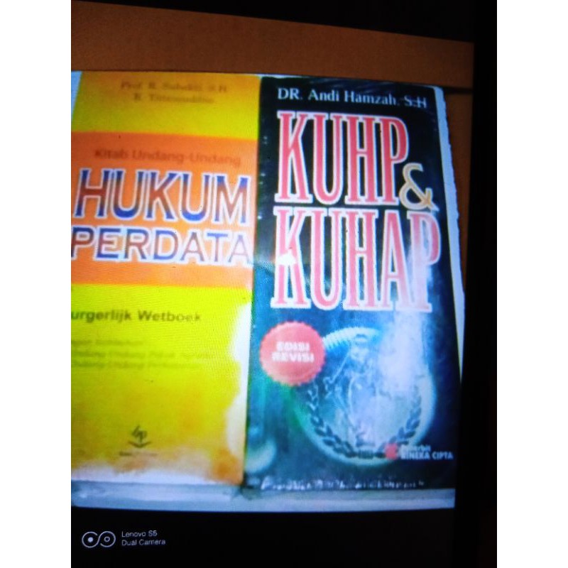 Buku KUHPer, KUHP&KUHAP Terbaru