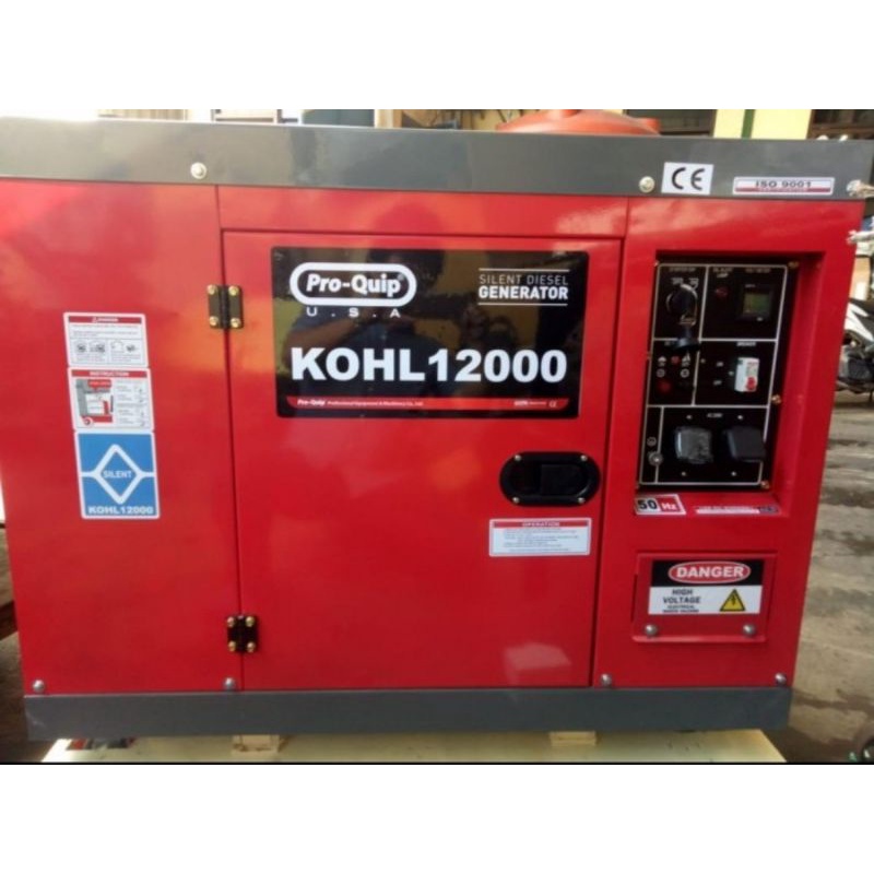Mesin Genset Solar Silent 12000 Watt PROQUIP KOHL 12000