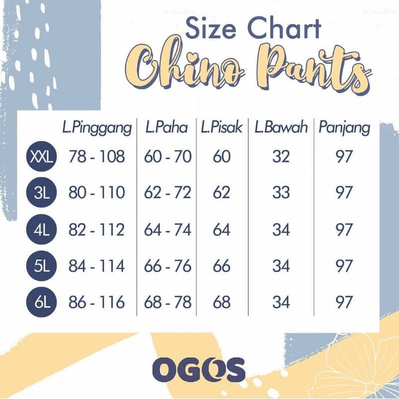 CELANA CHINOS PANTS OGOS