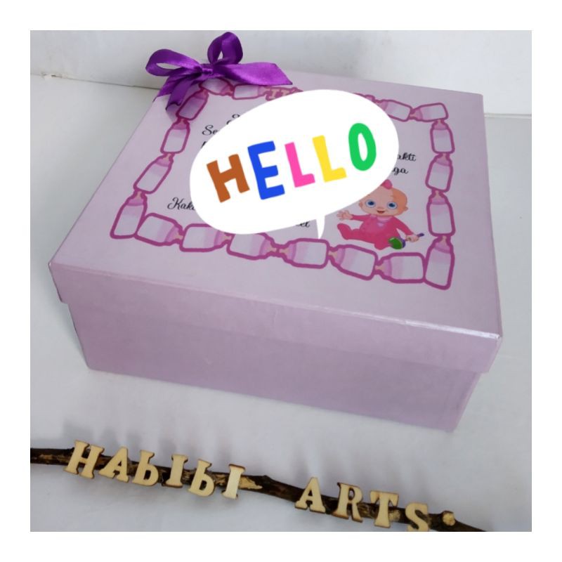 

Gift Box / Kotak Kado / Bridesmaid Box / Kotak Bridesmaid (BOX SAJA, TANPA ISINYA)