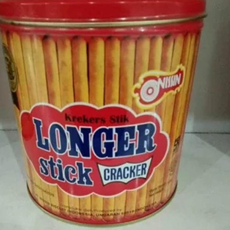 

Terkini NISSIN LONGER STICK CRACKER 500GR - SNACK BISKUIT KREKERS STIK++