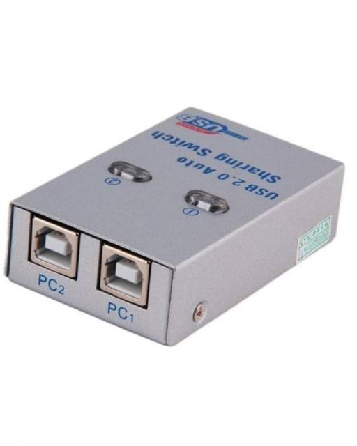 PAKET AUTO SWITCH PRINTER + KABEL PRINTER USB 2.0 - SHARING SWITCHER 1-2 USB / AUTO SWITCH