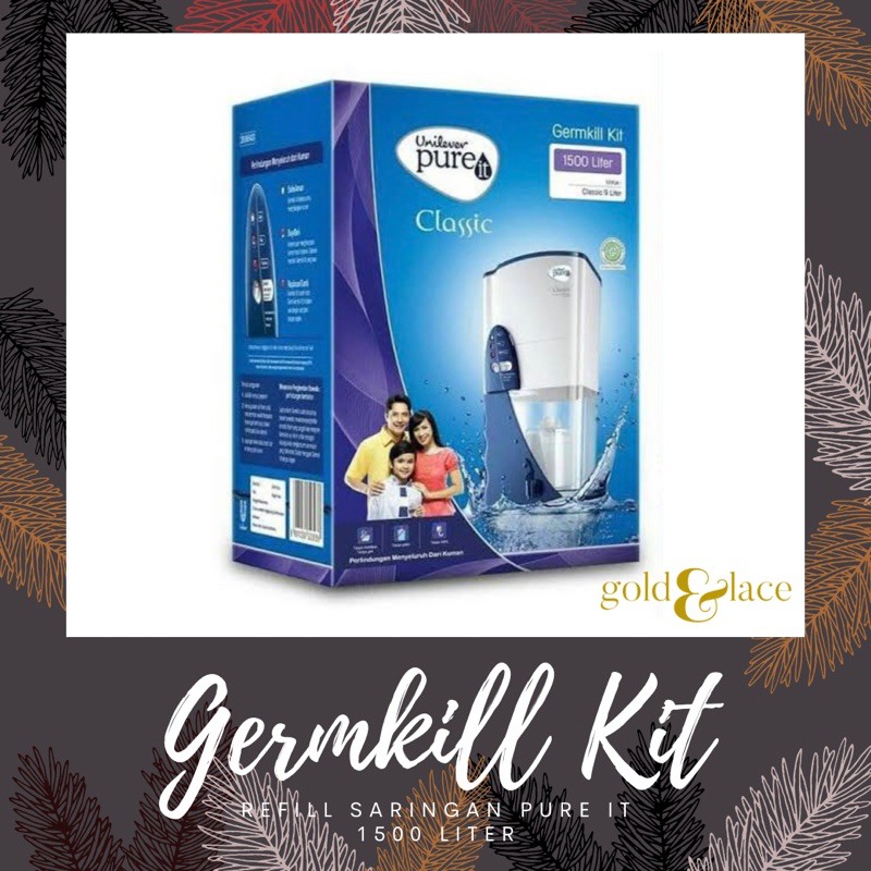 [ORIGINAL] PURE IT GERMKILL KIT 1500 LITER / REFILL PURE IT 1500Liter