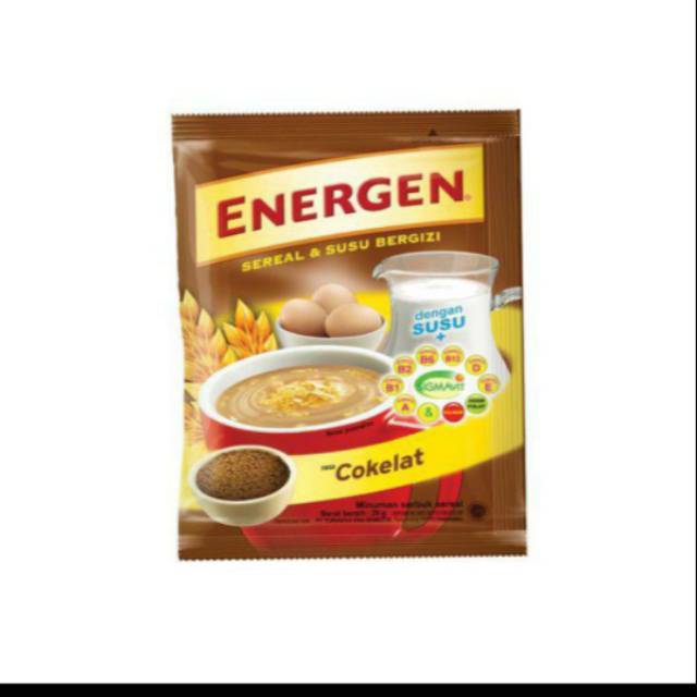 

ENERGEN COKLAT SACHET isi 10 Pcs