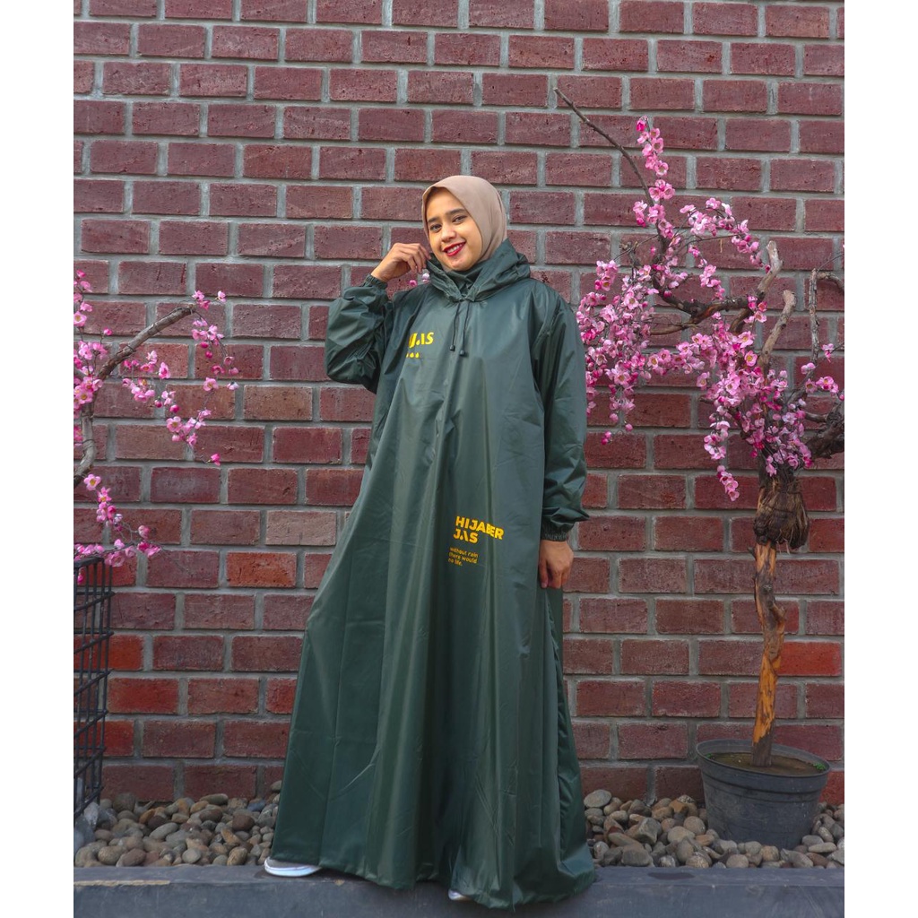 JAS HUJAN HIJAB/JAS HUJAN WANITA /JAS HUJAN GAMIS- HIJAS