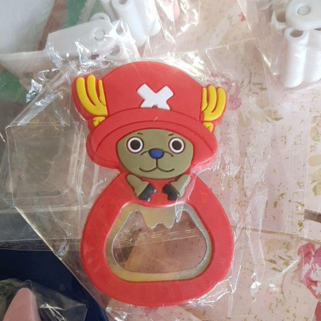 Alat Pembuka Botol / Tempelan Kulkas Karakter Kartun Silikon / Bottle Opener Silicone