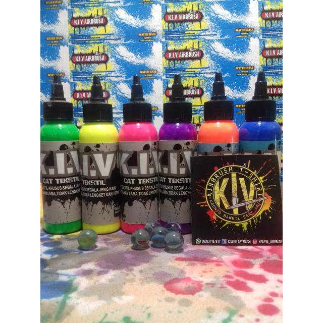 

Cat textile lukis Airbrush
