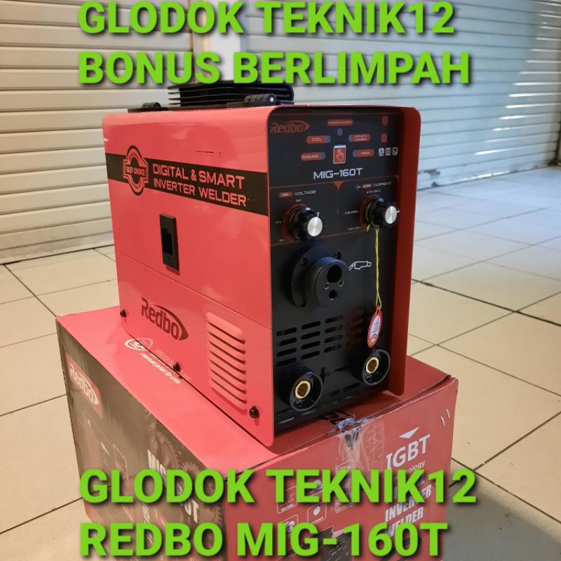 MESIN LAS REDBO MIG 160T TRAFOLAS REDBO CO2 MIG160T REDBO RRDBO MIG-160T