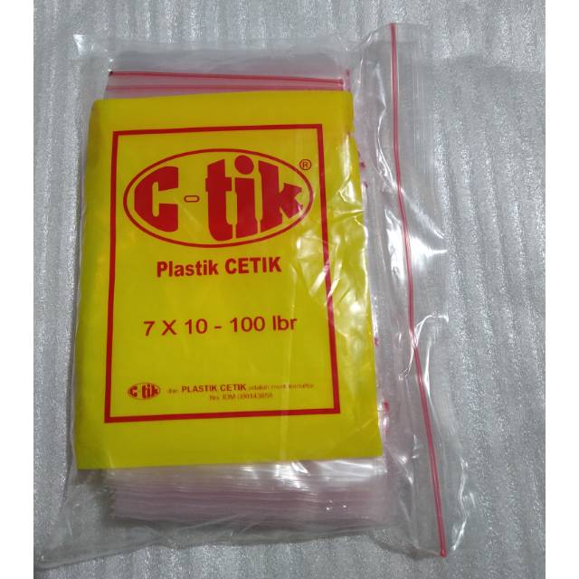 Jual Plastik Klip Plastik Cetik Plastik Zip Lock Uk 7x10 Shopee Indonesia 5190