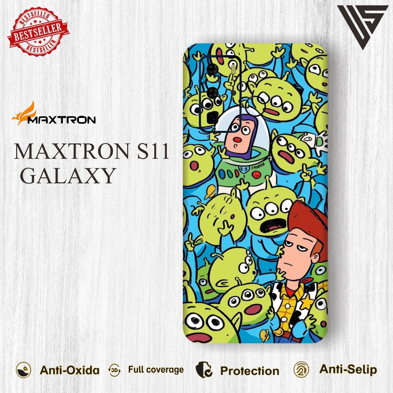 GARSKIN HANDPHONE MAXTRON S11 GALAXY (ISI 2PCS)