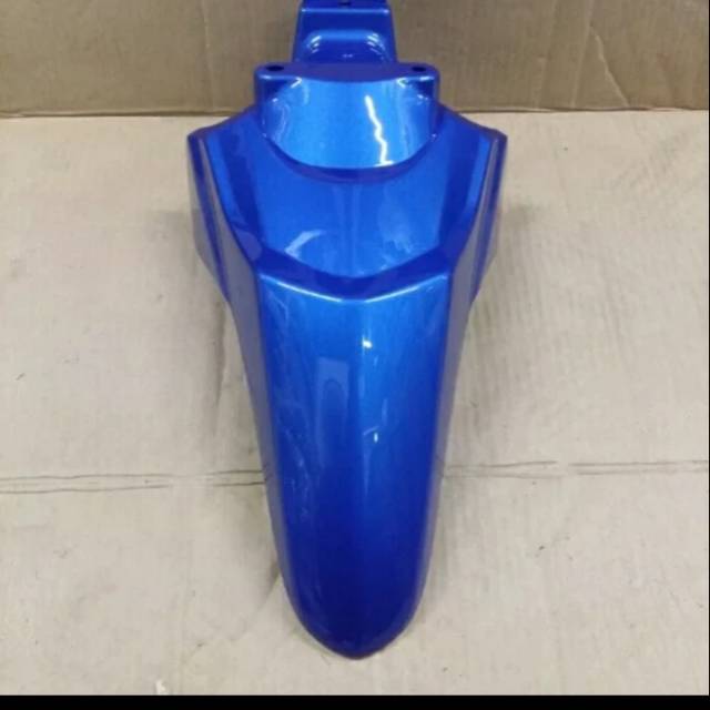 spakbor depan beat 2010 warna biru metalic
