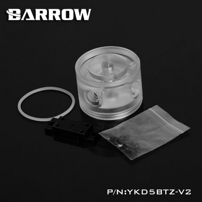 BARROW YKD5BTZ-V2 Acrylic Top For D5 Pump Cover Support Reservoir