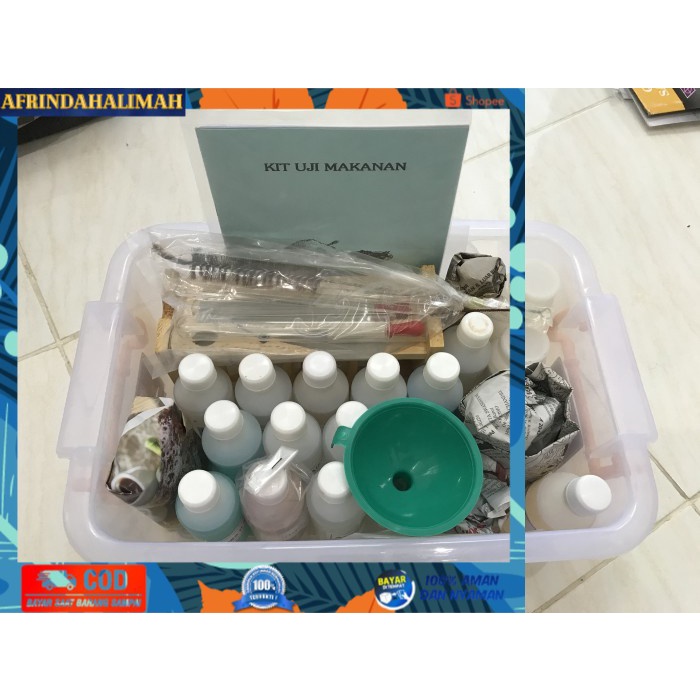 

[TERBARU] KIT Uji Makanan 1 set untuk praktikum sekolah