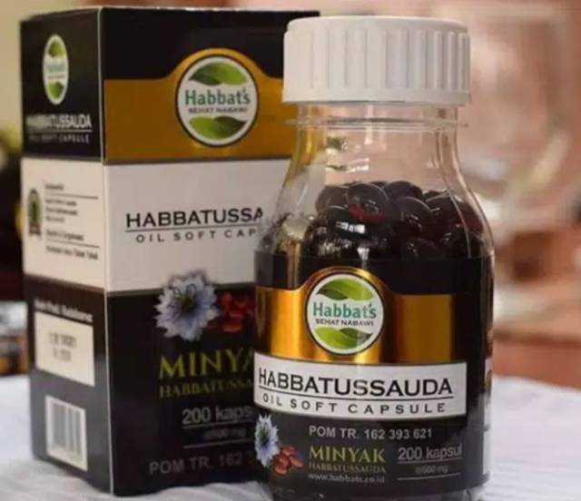 Habbatusauda oil soft capsul promil program hamil Original-1