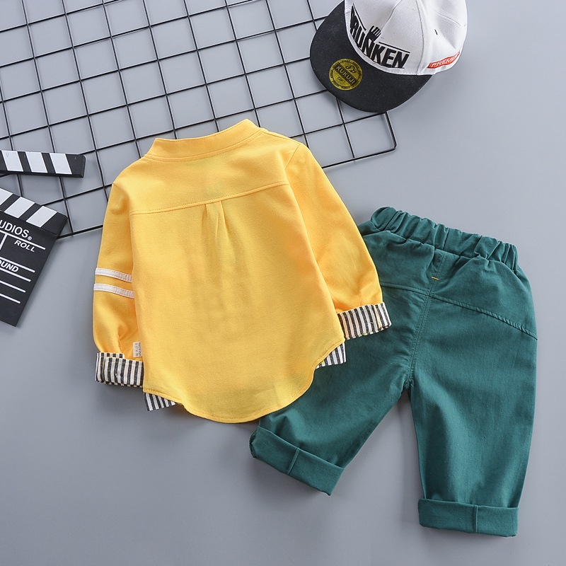 SSL51-Setelan Set 2in1 Anak Laki Laki Tshirt+Celana Panjang