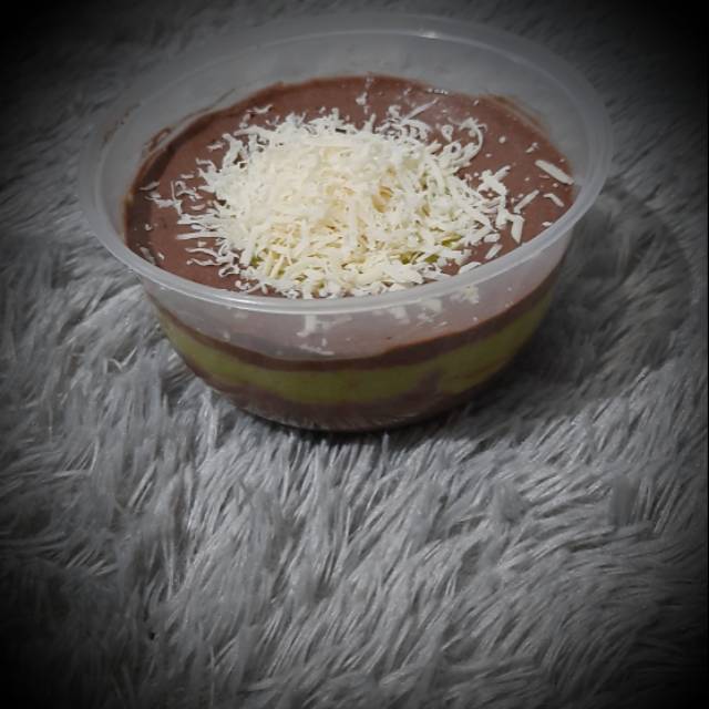 

Cake leleh double cokelat 200ml/400ml