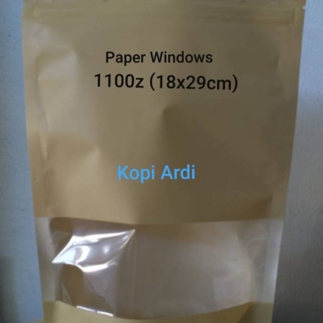 

Kemasan makanan paper windows 1 pack 100 lembar