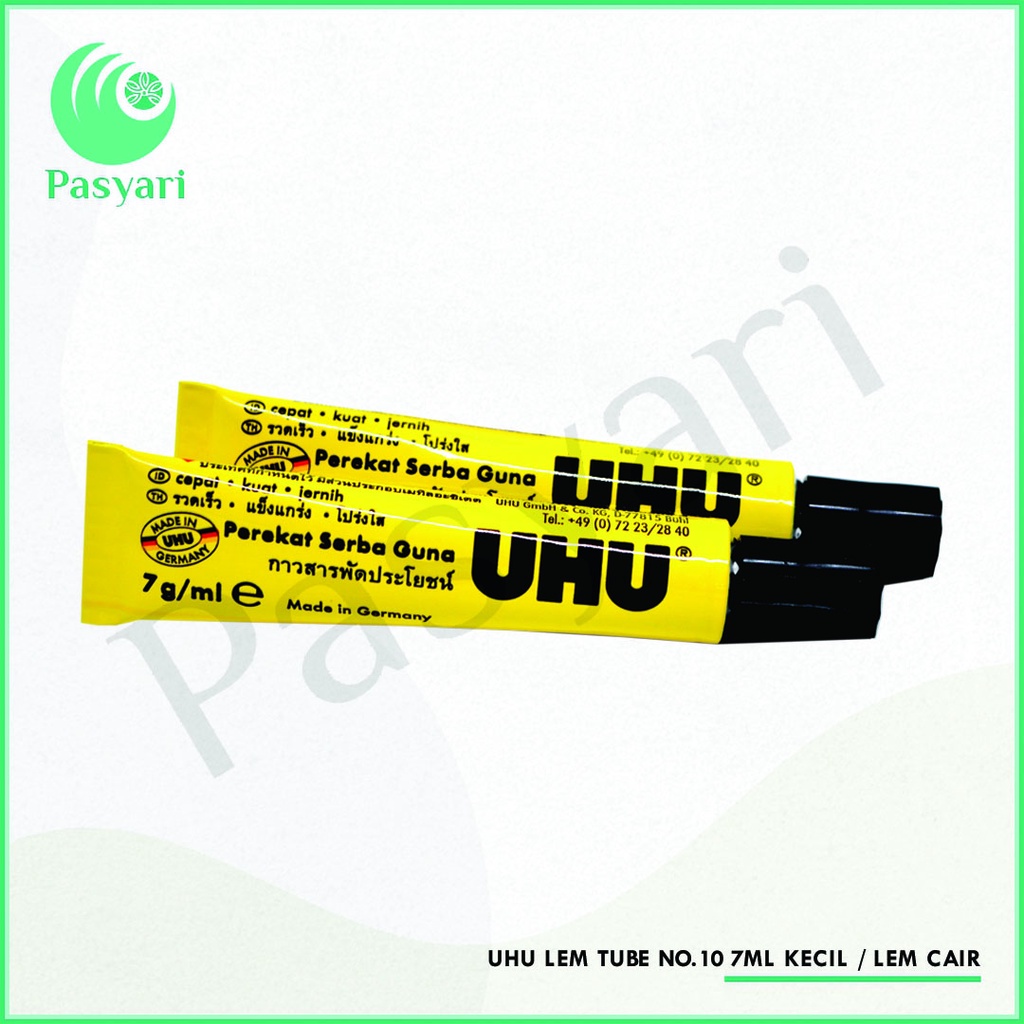 

Uhu Lem Tube No.10 7ml Kecil / Lem Cair