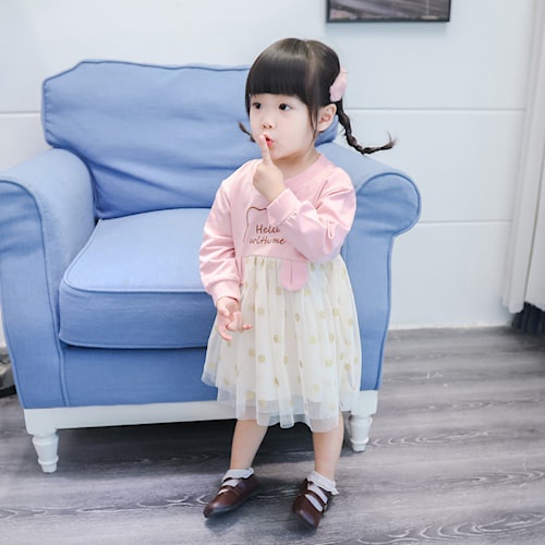 Dress Anak Perempuan Princess Hello With Me  Kualitas premium K59