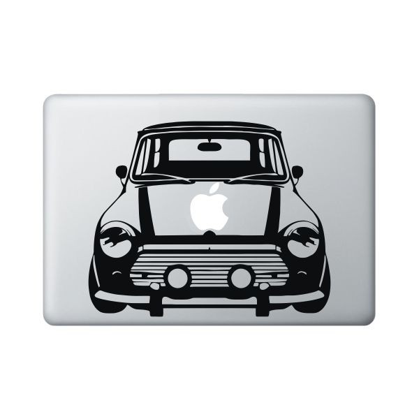 Sticker Laptop Apple Macbook 13' Decal - Mini Cooper