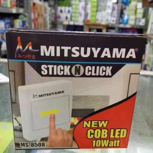 LAMPU EMERGENCY MITSUYAMA STICK N CLICK