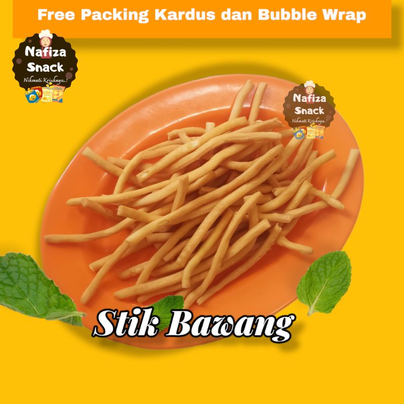 

Stik Bawang 120 Gram Gurih dan Renyah/Snack Kiloan Murah dan Lezat/TERMURAH