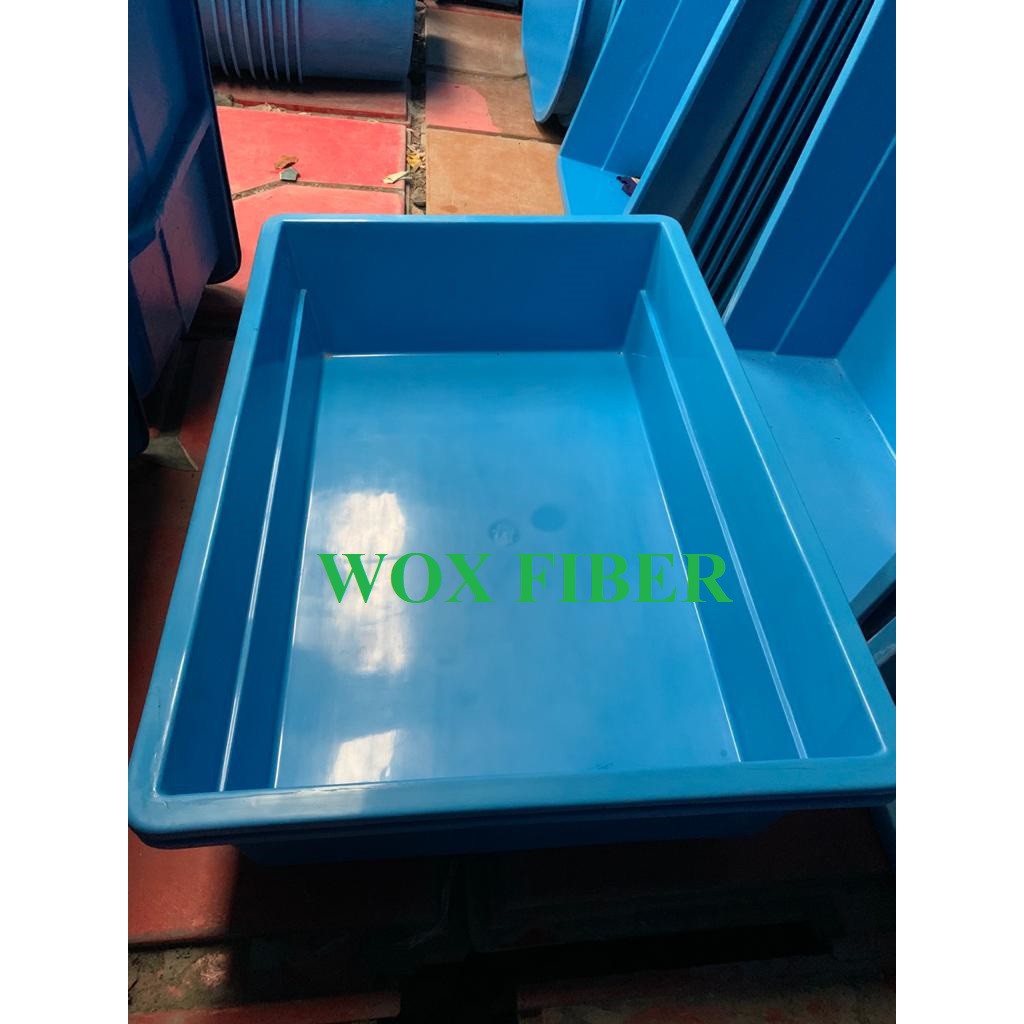 BAK FIBER PERSEGI / BAK FIBER KOTAK P:150 L:100 T:40