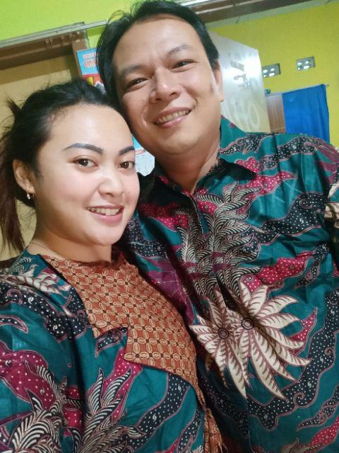 Seri D New Batik Couple Modern || Gamis Kerah