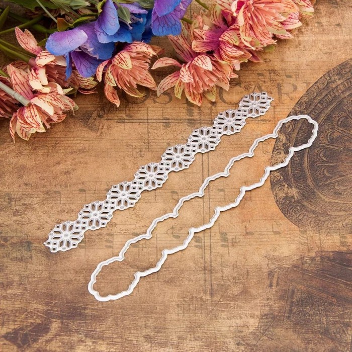 

Jualan Metal Cutting Dies - 2Pcs/Set Lace Border 05 Cards, Scrapbooking - #40 Hot Sale