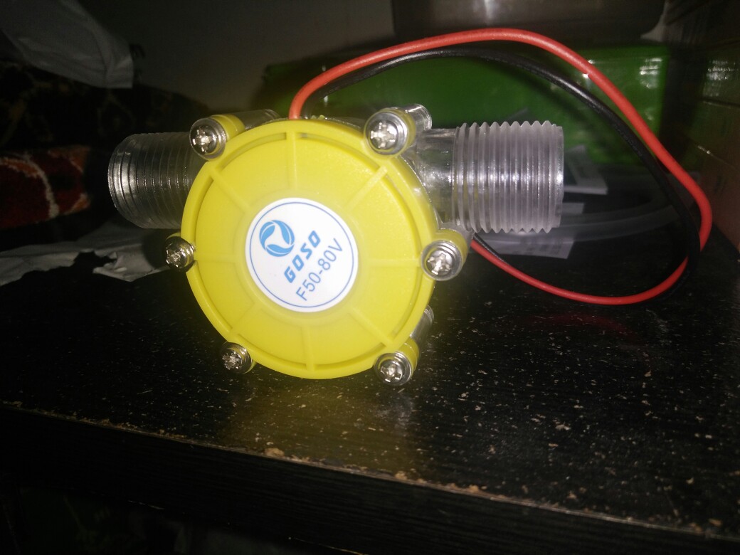 Power F50 Micro-hydro Dc Pompa Aliran Air Turbin Hydroelektrik Generator Energi