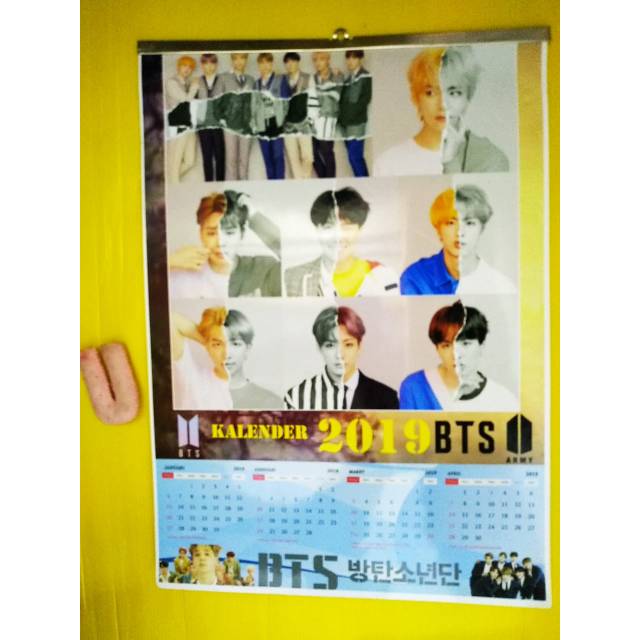 

aLghifshop kalender bts army 2019