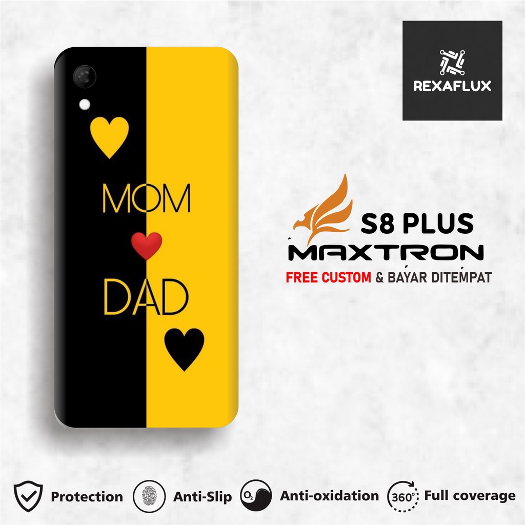 *2PCS* MAXTRON S8 PLUS 5.5 Inch Garskin Case/Stiker Protector Free Customs & COD