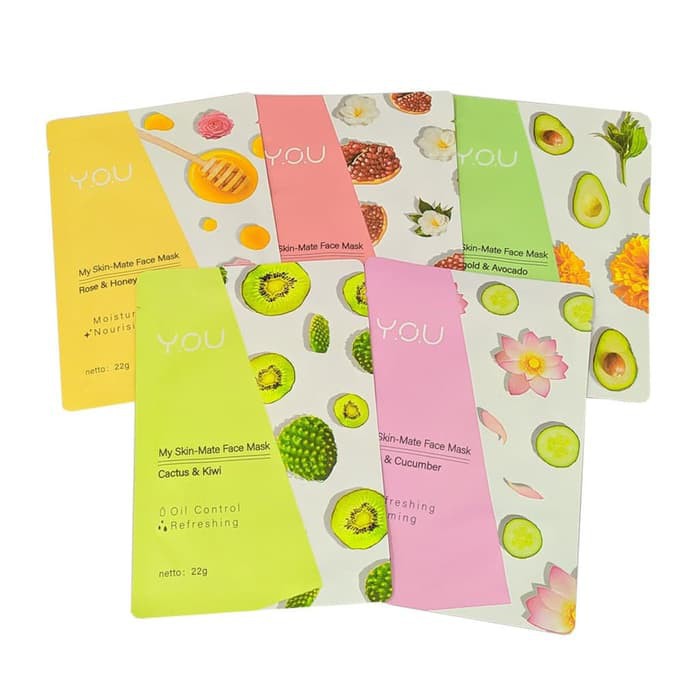 Y.O.U MY SKIN MATTE FACE Sheet Mask - 22gr