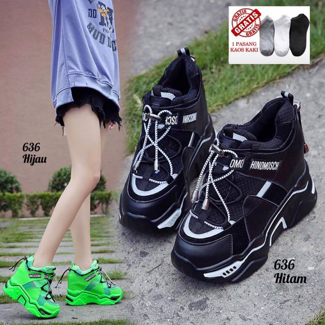 Sepatu Wedges Korea #636