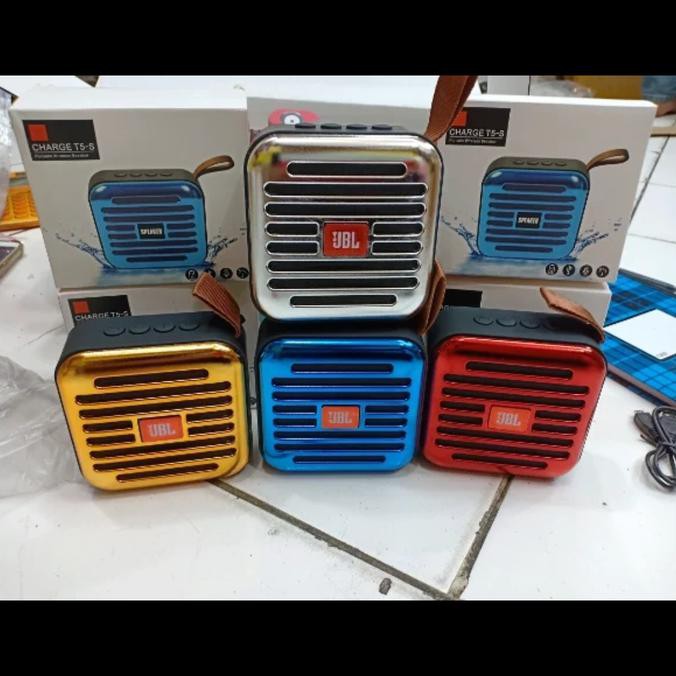 MURAH SPEAKER JBL T5s SERI TERBARU (PLUS KABEL AUX)